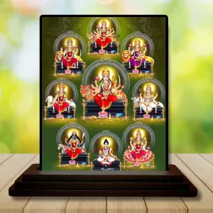 Car Dashboard NavGoddess Durga Wooden Photo Stand 3x4 Inches, Compact & Stylish Spiritual Display For Car, Home & Office (Pack Of 1) (F48755) Car Dashboard NavGoddess Durga Wooden Photo Stand 3x4 Inches, Compact & Stylish Spiritual Display For Car, Home & Office (Pack Of 1) (F48755)