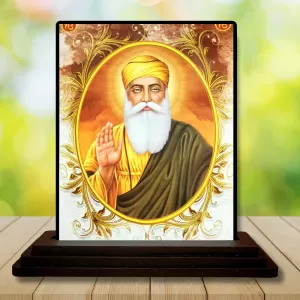 Car Dashboard Guru Nanak Wooden Photo Stand 3x4 Inches, Compact & Stylish Spiritual Display For Car, Home & Office (Pack Of 1) (F48756) Car Dashboard Guru Nanak Wooden Photo Stand 3x4 Inches, Compact & Stylish Spiritual Display For Car, Home & Office (Pack Of 1) (F48756)