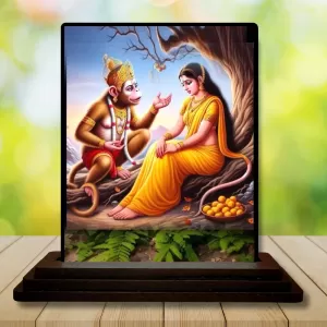 Car Dashboard Hanuman Wooden Photo Stand 3x4 Inches, Compact & Stylish Spiritual Display For Car, Home & Office (Pack Of 1) (F48782) Car Dashboard Hanuman Wooden Photo Stand 3x4 Inches, Compact & Stylish Spiritual Display For Car, Home & Office (Pack Of 1) (F48782)