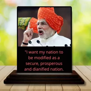 Car Dashboard Narendra Modi Wooden Photo Stand 3x4 Inches, Compact & Stylish Spiritual Display For Car, Home & Office (Pack Of 1) (F48798) Car Dashboard Narendra Modi Wooden Photo Stand 3x4 Inches, Compact & Stylish Spiritual Display For Car, Home & Office (Pack Of 1) (F48798)