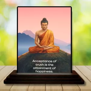 Car Dashboard Gautama Buddha Wooden Photo Stand 3x4 Inches, Compact & Stylish Spiritual Display For Car, Home & Office (Pack Of 1) (F48801) Car Dashboard Gautama Buddha Wooden Photo Stand 3x4 Inches, Compact & Stylish Spiritual Display For Car, Home & Office (Pack Of 1) (F48801)