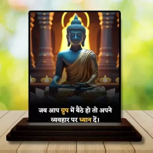 Car Dashboard Gautama Buddha Wooden Photo Stand 3x4 Inches, Compact & Stylish Spiritual Display For Car, Home & Office (Pack Of 1) (F48812) Car Dashboard Gautama Buddha Wooden Photo Stand 3x4 Inches, Compact & Stylish Spiritual Display For Car, Home & Office (Pack Of 1) (F48812)