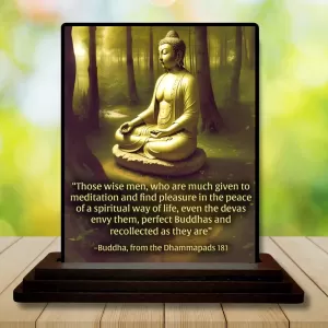 Car Dashboard Gautama Buddha Wooden Photo Stand 3x4 Inches, Compact & Stylish Spiritual Display For Car, Home & Office (Pack Of 1) (F48823) Car Dashboard Gautama Buddha Wooden Photo Stand 3x4 Inches, Compact & Stylish Spiritual Display For Car, Home & Office (Pack Of 1) (F48823)