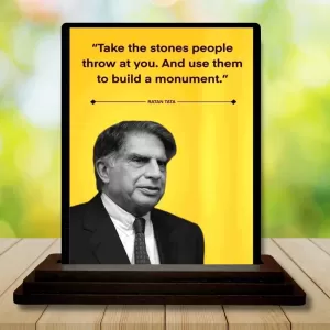 Car Dashboard Shree Ratan Tata Wooden Photo Stand 3x4 Inches, Compact & Stylish Spiritual Display For Car, Home & Office (Pack Of 1) (F48839) Car Dashboard Shree Ratan Tata Wooden Photo Stand 3x4 Inches, Compact & Stylish Spiritual Display For Car, Home & Office (Pack Of 1) (F48839)
