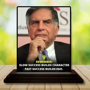 Car Dashboard Shree Ratan Tata Wooden Photo Stand 3x4 Inches, Compact & Stylish Spiritual Display For Car, Home & Office (Pack Of 1) (F48843) Car Dashboard Shree Ratan Tata Wooden Photo Stand 3x4 Inches, Compact & Stylish Spiritual Display For Car, Home & Office (Pack Of 1) (F48843)