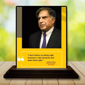 Car Dashboard Shree Ratan Tata Wooden Photo Stand 3x4 Inches, Compact & Stylish Spiritual Display For Car, Home & Office (Pack Of 1) (F48845) Car Dashboard Shree Ratan Tata Wooden Photo Stand 3x4 Inches, Compact & Stylish Spiritual Display For Car, Home & Office (Pack Of 1) (F48845)