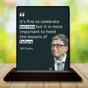 Car Dashboard Bill Gates Wooden Photo Stand 3x4 Inches, Compact & Stylish Spiritual Display For Car, Home & Office (Pack Of 1) (F48865) Car Dashboard Bill Gates Wooden Photo Stand 3x4 Inches, Compact & Stylish Spiritual Display For Car, Home & Office (Pack Of 1) (F48865)
