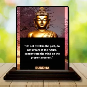 Car Dashboard Gautama Buddha Wooden Photo Stand 3x4 Inches, Compact & Stylish Spiritual Display For Car, Home & Office (Pack Of 1) (F48891) Car Dashboard Gautama Buddha Wooden Photo Stand 3x4 Inches, Compact & Stylish Spiritual Display For Car, Home & Office (Pack Of 1) (F48891)