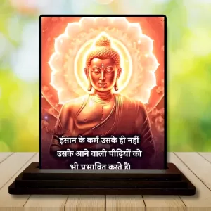 Car Dashboard Gautama Buddha Wooden Photo Stand 3x4 Inches, Compact & Stylish Spiritual Display For Car, Home & Office (Pack Of 1) (F48893) Car Dashboard Gautama Buddha Wooden Photo Stand 3x4 Inches, Compact & Stylish Spiritual Display For Car, Home & Office (Pack Of 1) (F48893)
