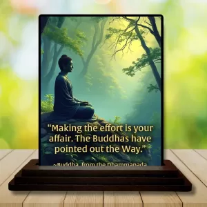 Car Dashboard Gautama Buddha Wooden Photo Stand 3x4 Inches, Compact & Stylish Spiritual Display For Car, Home & Office (Pack Of 1) (F48894) Car Dashboard Gautama Buddha Wooden Photo Stand 3x4 Inches, Compact & Stylish Spiritual Display For Car, Home & Office (Pack Of 1) (F48894)