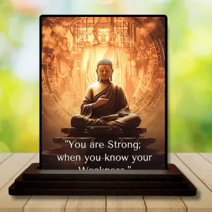 Car Dashboard Gautama Buddha Wooden Photo Stand 3x4 Inches, Compact & Stylish Spiritual Display For Car, Home & Office (Pack Of 1) (F48898) Car Dashboard Gautama Buddha Wooden Photo Stand 3x4 Inches, Compact & Stylish Spiritual Display For Car, Home & Office (Pack Of 1) (F48898)