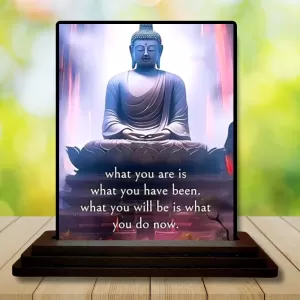 Car Dashboard Gautama Buddha Wooden Photo Stand 3x4 Inches, Compact & Stylish Spiritual Display For Car, Home & Office (Pack Of 1) (F48906) Car Dashboard Gautama Buddha Wooden Photo Stand 3x4 Inches, Compact & Stylish Spiritual Display For Car, Home & Office (Pack Of 1) (F48906)