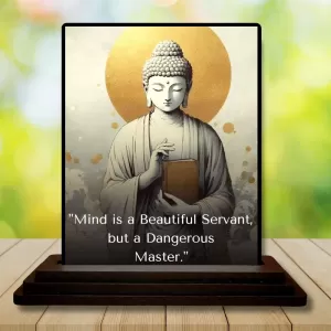 Car Dashboard Gautama Buddha Wooden Photo Stand 3x4 Inches, Compact & Stylish Spiritual Display For Car, Home & Office (Pack Of 1) (F48907) Car Dashboard Gautama Buddha Wooden Photo Stand 3x4 Inches, Compact & Stylish Spiritual Display For Car, Home & Office (Pack Of 1) (F48907)