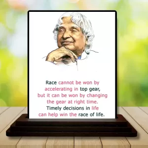 Car Dashboard Abdul Kalam Wooden Photo Stand 3x4 Inches, Compact & Stylish Spiritual Display For Car, Home & Office (Pack Of 1) (F48920) Car Dashboard Abdul Kalam Wooden Photo Stand 3x4 Inches, Compact & Stylish Spiritual Display For Car, Home & Office (Pack Of 1) (F48920)