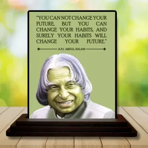 Car Dashboard A.P.J. Abdul Kalam Wooden Photo Stand 3x4 Inches, Compact & Stylish Spiritual Display For Car, Home & Office (Pack Of 1) (F48942) Car Dashboard A.P.J. Abdul Kalam Wooden Photo Stand 3x4 Inches, Compact & Stylish Spiritual Display For Car, Home & Office (Pack Of 1) (F48942)