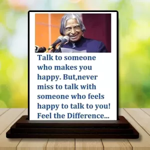 Car Dashboard Abdul Kalam Wooden Photo Stand 3x4 Inches, Compact & Stylish Spiritual Display For Car, Home & Office (Pack Of 1) (F48943) Car Dashboard Abdul Kalam Wooden Photo Stand 3x4 Inches, Compact & Stylish Spiritual Display For Car, Home & Office (Pack Of 1) (F48943)
