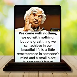 Car Dashboard Abdul Kalam Wooden Photo Stand 3x4 Inches, Compact & Stylish Spiritual Display For Car, Home & Office (Pack Of 1) (F48944) Car Dashboard Abdul Kalam Wooden Photo Stand 3x4 Inches, Compact & Stylish Spiritual Display For Car, Home & Office (Pack Of 1) (F48944)