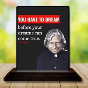 Car Dashboard Abdul Kalam Wooden Photo Stand 3x4 Inches, Compact & Stylish Spiritual Display For Car, Home & Office (Pack Of 1) (F48949) Car Dashboard Abdul Kalam Wooden Photo Stand 3x4 Inches, Compact & Stylish Spiritual Display For Car, Home & Office (Pack Of 1) (F48949)