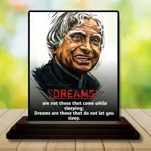 Car Dashboard Abdul Kalam Wooden Photo Stand 3x4 Inches, Compact & Stylish Spiritual Display For Car, Home & Office (Pack Of 1) (F48950) Car Dashboard Abdul Kalam Wooden Photo Stand 3x4 Inches, Compact & Stylish Spiritual Display For Car, Home & Office (Pack Of 1) (F48950)