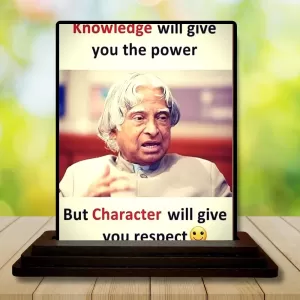 Car Dashboard Abdul Kalam Wooden Photo Stand 3x4 Inches, Compact & Stylish Spiritual Display For Car, Home & Office (Pack Of 1) (F48957) Car Dashboard Abdul Kalam Wooden Photo Stand 3x4 Inches, Compact & Stylish Spiritual Display For Car, Home & Office (Pack Of 1) (F48957)