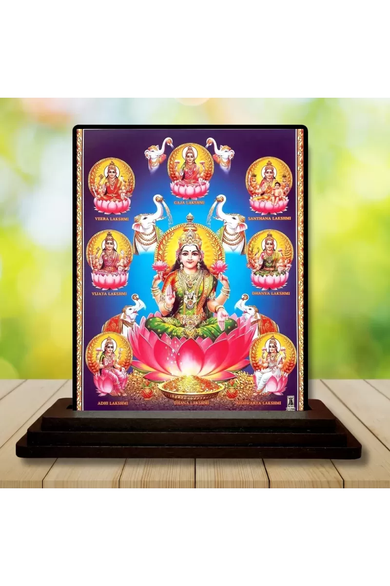 Car Dashboard Dhanya Lord Ganesha Wooden Photo Stand  3x4 Inches, Compact & Stylish Spiritual Display For Car, Home & Office (Pack Of 1) (F48975)