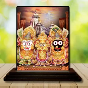 Car Dashboard Lord Jagannath Wooden Photo Stand 3x4 Inches, Compact & Stylish Spiritual Display For Car, Home & Office (Pack Of 1) (F48979) Car Dashboard Lord Jagannath Wooden Photo Stand 3x4 Inches, Compact & Stylish Spiritual Display For Car, Home & Office (Pack Of 1) (F48979)