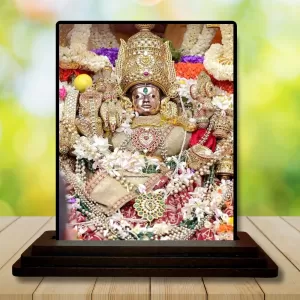 Car Dashboard Venkateswara Wooden Photo Stand 3x4 Inches, Compact & Stylish Spiritual Display For Car, Home & Office (Pack Of 1) (F48984) Car Dashboard Venkateswara Wooden Photo Stand 3x4 Inches, Compact & Stylish Spiritual Display For Car, Home & Office (Pack Of 1) (F48984)