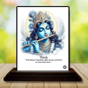 Car Dashboard Shree Krishna Wooden Photo Stand 3x4 Inches, Compact & Stylish Spiritual Display For Car, Home & Office (Pack Of 1) (F49005) Car Dashboard Shree Krishna Wooden Photo Stand 3x4 Inches, Compact & Stylish Spiritual Display For Car, Home & Office (Pack Of 1) (F49005)