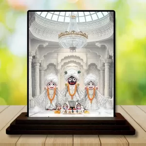 Car Dashboard Lord Jagannath Wooden Photo Stand 3x4 Inches, Compact & Stylish Spiritual Display For Car, Home & Office (Pack Of 1) (F49011) Car Dashboard Lord Jagannath Wooden Photo Stand 3x4 Inches, Compact & Stylish Spiritual Display For Car, Home & Office (Pack Of 1) (F49011)