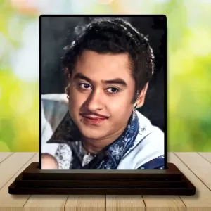 Car Dashboard Shree Kishore Kumar Wooden Photo Stand 3x4 Inches, Compact & Stylish Spiritual Display For Car, Home & Office (Pack Of 1) (F49043) Car Dashboard Shree Kishore Kumar Wooden Photo Stand 3x4 Inches, Compact & Stylish Spiritual Display For Car, Home & Office (Pack Of 1) (F49043)