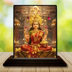 Car Dashboard Lakshmi Wooden Photo Stand 3x4 Inches, Compact & Stylish Spiritual Display For Car, Home & Office (Pack Of 1) (F49049) Car Dashboard Lakshmi Wooden Photo Stand 3x4 Inches, Compact & Stylish Spiritual Display For Car, Home & Office (Pack Of 1) (F49049)