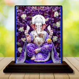 Car Dashboard Lord Ganesha Wooden Photo Stand 3x4 Inches, Compact & Stylish Spiritual Display For Car, Home & Office (Pack Of 1) (F49059) Car Dashboard Lord Ganesha Wooden Photo Stand 3x4 Inches, Compact & Stylish Spiritual Display For Car, Home & Office (Pack Of 1) (F49059)