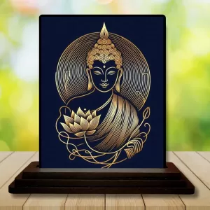 Car Dashboard Buddha Wooden Photo Stand 3x4 Inches, Compact & Stylish Spiritual Display For Car, Home & Office (Pack Of 1) (F49060) Car Dashboard Buddha Wooden Photo Stand 3x4 Inches, Compact & Stylish Spiritual Display For Car, Home & Office (Pack Of 1) (F49060)
