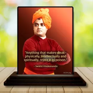 Car Dashboard Swami Vivekananda Wooden Photo Stand 3x4 Inches, Compact & Stylish Spiritual Display For Car, Home & Office (Pack Of 1) (F49076) Car Dashboard Swami Vivekananda Wooden Photo Stand 3x4 Inches, Compact & Stylish Spiritual Display For Car, Home & Office (Pack Of 1) (F49076)