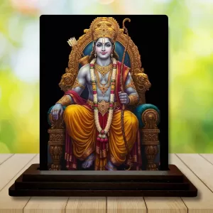 Car Dashboard Rama Wooden Photo Stand 3x4 Inches, Compact & Stylish Spiritual Display For Car, Home & Office (Pack Of 1) (F49083) Car Dashboard Rama Wooden Photo Stand 3x4 Inches, Compact & Stylish Spiritual Display For Car, Home & Office (Pack Of 1) (F49083)