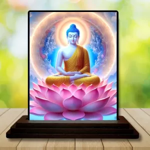 Car Dashboard Buddha Wooden Photo Stand 3x4 Inches, Compact & Stylish Spiritual Display For Car, Home & Office (Pack Of 1) (F49086) Car Dashboard Buddha Wooden Photo Stand 3x4 Inches, Compact & Stylish Spiritual Display For Car, Home & Office (Pack Of 1) (F49086)