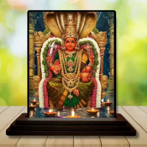 Car Dashboard Maa Kali Wooden Photo Stand 3x4 Inches, Compact & Stylish Spiritual Display For Car, Home & Office (Pack Of 1) (F49092) Car Dashboard Maa Kali Wooden Photo Stand 3x4 Inches, Compact & Stylish Spiritual Display For Car, Home & Office (Pack Of 1) (F49092)
