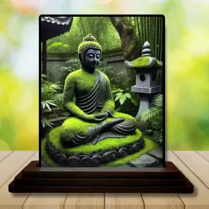 Car Dashboard Buddha Wooden Photo Stand 3x4 Inches, Compact & Stylish Spiritual Display For Car, Home & Office (Pack Of 1) (F49098) Car Dashboard Buddha Wooden Photo Stand 3x4 Inches, Compact & Stylish Spiritual Display For Car, Home & Office (Pack Of 1) (F49098)