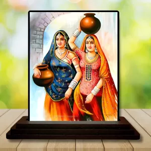 Car Dashboard Painting Wooden Photo Stand 3x4 Inches, Compact & Stylish Spiritual Display For Car, Home & Office (Pack Of 1) (F49101) Car Dashboard Painting Wooden Photo Stand 3x4 Inches, Compact & Stylish Spiritual Display For Car, Home & Office (Pack Of 1) (F49101)