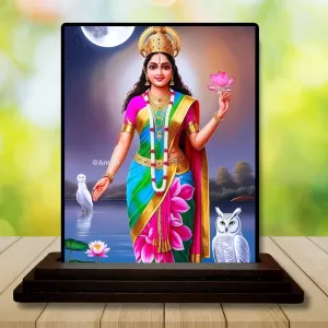 Car Dashboard Goddess Saraswati Wooden Photo Stand 3x4 Inches, Compact & Stylish Spiritual Display For Car, Home & Office (Pack Of 1) (F49143) Car Dashboard Goddess Saraswati Wooden Photo Stand 3x4 Inches, Compact & Stylish Spiritual Display For Car, Home & Office (Pack Of 1) (F49143)