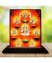 Car Dashboard Lord Ganesha Wooden Photo Stand  3x4 Inches, Compact & Stylish Spiritual Display For Car, Home & Office (Pack Of 1) (F49146)