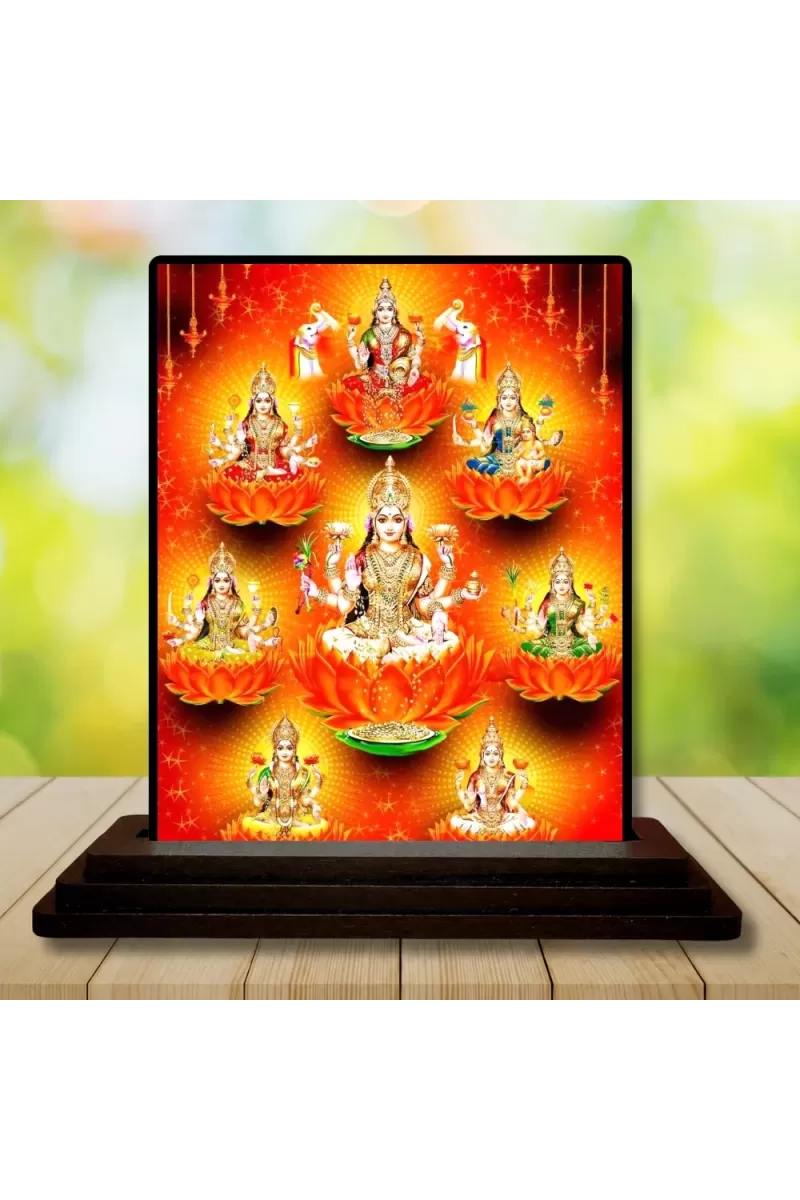 Car Dashboard Lord Ganesha Wooden Photo Stand  3x4 Inches, Compact & Stylish Spiritual Display For Car, Home & Office (Pack Of 1) (F49146)