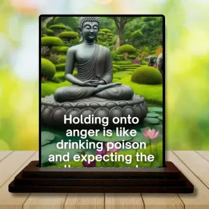 Car Dashboard Gautama Buddha Wooden Photo Stand 3x4 Inches, Compact & Stylish Spiritual Display For Car, Home & Office (Pack Of 1) (F49149) Car Dashboard Gautama Buddha Wooden Photo Stand 3x4 Inches, Compact & Stylish Spiritual Display For Car, Home & Office (Pack Of 1) (F49149)