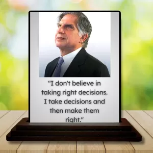 Car Dashboard Shree Ratan Tata Wooden Photo Stand 3x4 Inches, Compact & Stylish Spiritual Display For Car, Home & Office (Pack Of 1) (F49152) Car Dashboard Shree Ratan Tata Wooden Photo Stand 3x4 Inches, Compact & Stylish Spiritual Display For Car, Home & Office (Pack Of 1) (F49152)