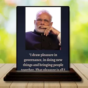 Car Dashboard Narendra Modi Wooden Photo Stand 3x4 Inches, Compact & Stylish Spiritual Display For Car, Home & Office (Pack Of 1) (F49161) Car Dashboard Narendra Modi Wooden Photo Stand 3x4 Inches, Compact & Stylish Spiritual Display For Car, Home & Office (Pack Of 1) (F49161)