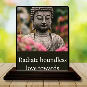 Car Dashboard Gautama Buddha Wooden Photo Stand 3x4 Inches, Compact & Stylish Spiritual Display For Car, Home & Office (Pack Of 1) (F49164) Car Dashboard Gautama Buddha Wooden Photo Stand 3x4 Inches, Compact & Stylish Spiritual Display For Car, Home & Office (Pack Of 1) (F49164)