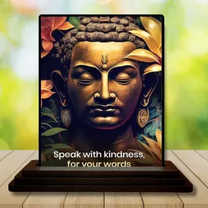 Car Dashboard Gautama Buddha Wooden Photo Stand 3x4 Inches, Compact & Stylish Spiritual Display For Car, Home & Office (Pack Of 1) (F49167) Car Dashboard Gautama Buddha Wooden Photo Stand 3x4 Inches, Compact & Stylish Spiritual Display For Car, Home & Office (Pack Of 1) (F49167)