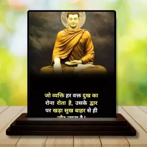 Car Dashboard Gautama Buddha Wooden Photo Stand 3x4 Inches, Compact & Stylish Spiritual Display For Car, Home & Office (Pack Of 1) (F49181) Car Dashboard Gautama Buddha Wooden Photo Stand 3x4 Inches, Compact & Stylish Spiritual Display For Car, Home & Office (Pack Of 1) (F49181)