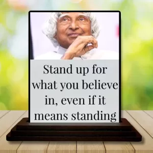 Car Dashboard Abdul Kalam Wooden Photo Stand 3x4 Inches, Compact & Stylish Spiritual Display For Car, Home & Office (Pack Of 1) (F49206) Car Dashboard Abdul Kalam Wooden Photo Stand 3x4 Inches, Compact & Stylish Spiritual Display For Car, Home & Office (Pack Of 1) (F49206)