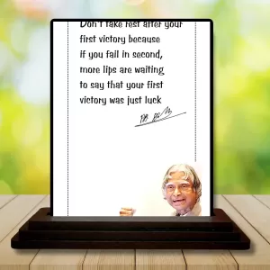 Car Dashboard APJ Abdul Kalam Wooden Photo Stand 3x4 Inches, Compact & Stylish Spiritual Display For Car, Home & Office (Pack Of 1) (F49209) Car Dashboard APJ Abdul Kalam Wooden Photo Stand 3x4 Inches, Compact & Stylish Spiritual Display For Car, Home & Office (Pack Of 1) (F49209)